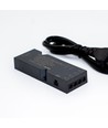 Voeding voor sauna downlight - 18W, 6 uitgangen, 24V, 135cm kabel