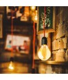 E14 4W LED filament lamp - P45, amber glas, 2200K, kogellamp