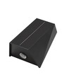 Solar wandlamp - IP54, zwart, up/down, schemersensor