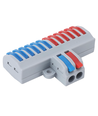 1 stuk schroefloze verbindingsmof - 2 tot 12, 250V, 32A