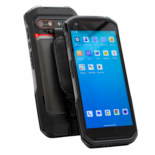 1D+2D handscanner, Android 13 - PDA met barcodescanner en QR