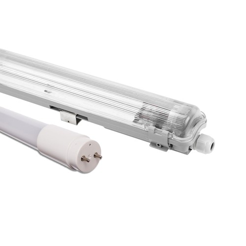 150cm 24W Limea T8 LED enkel armatuur - IP65, incl. 1 st. LED-buis