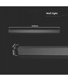 141cm 23W lineaire buiten wandlamp - IP65, RA90, zwart antraciet, 150° lichthoek