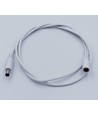 DC Verlengkabel - 10 m, voor LED-strips, 5V-24V, wit