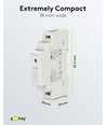 5V 12W DIN-rail voeding - 5V DC, 2,4A