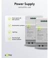 54W / 12V DC DIN-rail voeding - 4.5A