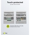 54W / 12V DC DIN-rail voeding - 4.5A