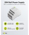 60W / 24V DC DIN-rail voeding - 2.5A