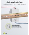 60W / 24V DC DIN-rail voeding - 2.5A