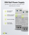 36W / 24V DC DIN-rail voeding - 1.5A