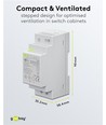 36W / 24V DC DIN-rail voeding - 1.5A