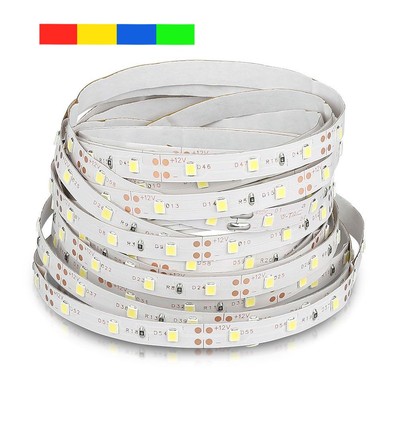 5m 3,6W/m rood/groen/blauw/geel LED strip - 60 LEDs per meter, kies kleur