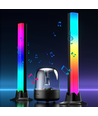 2 stuks RGBIC ambient light bar - 32cm, Bluetooth