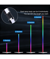 RGBIC+WW hoeklamp - 140cm, Bluetooth
