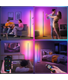 RGBIC+WW hoeklamp - 140cm, Bluetooth