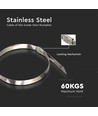 RVS Kabelbinders, 100 stuks - Breedte 4,6 mm, lengte 35 cm