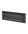 3W LED trapverlichting - IP65, zwart, rechthoekig, buiten, 230 x 80 x 28 mm