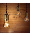 E27 6W LED filament lamp - A60, helder glas, 600lm