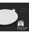 VT-6126 LED Premium Paneel 6W - 4000K, Rond