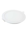 12W Ø17cm LED inbouwpanel - 6400K, Zaagmaat: Ø15,5 cm, Afmeting: Ø17 cm, witte rand, flicker free