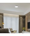 24W Ø28,8cm rond LED panel - 110lm/W, witte rand, backlit, plafondlamp