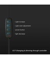 10W LED RINGLICHT - 10 inch, met tafelframe, 3200K-5500K