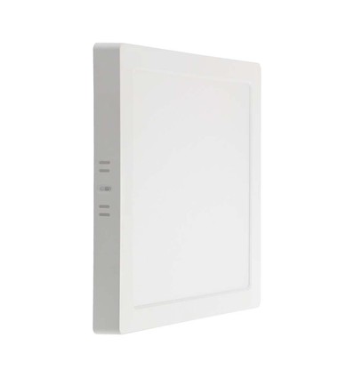 24W vierkant LED panel - Backlit, witte rand, 29,5 x 29,5 cm, incl. lichtbron