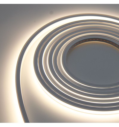 10m AnyCut Neon Flex 10x10 Neutraal wit LED strip - 10W/m, 24V, Geen knipafstand