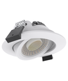 7W Inbouwspot RA96, DimToWarm+CCT, Dimbaar - Gat: Ø6,8 cm, Afm: Ø8,3 cm, Witte rand