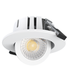 7W RA96 CCT + DimToWarm inbouwspot voor isolatie - dimbaar, Gat: Ø6,8 cm, Afm: Ø9,3 cm