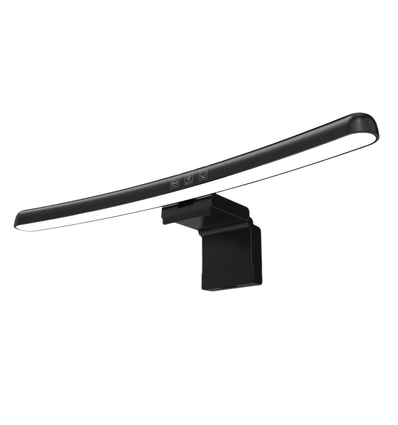 Gebogen Monitor Schermlamp CCT - 40cm breed, Voor PC-scherm, met touch bediening