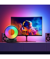 Cirkel RGBIC lamp - 18x15cm, Bluetooth, 5V USB