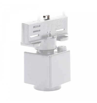 SPS2 Adapter Slim - 3-fase, met stopcontact, wit, Spectrum.