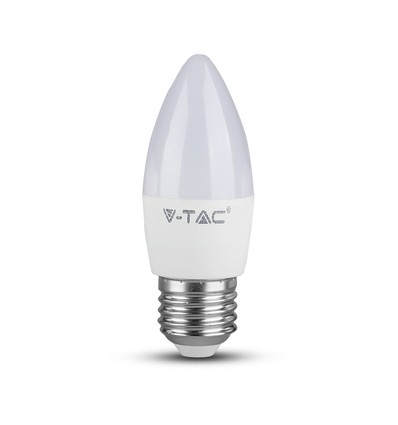 4,5W LED Kaarslamp E27 - 6500K