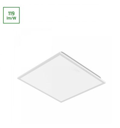 60x60 LED paneel, 36W - 119lm/W, 4000K, witte rand, 5 jaar garantie