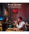 16x16 Pixel Art Display - Bluetooth-app, 5V USB, 20x20cm, 10W