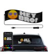 2x Pixel matrix paneel 20x64 - Bluetooth, 5V USB