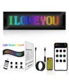2x Pixel matrix paneel 20x64 - Bluetooth, 5V USB