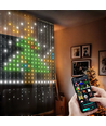 RGBIC Lichtgordijn 2x2 meter - Programmeerbare patronen en tekst