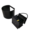 6W Wandlamp - IP65, Rond, RGB + CCT Tuya, Zwart, Up/down, Verstelbaar, Binnen / buiten, Incl. lichtbron