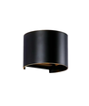 6W Wandlamp - IP65, Rond, RGB + CCT Tuya, Zwart, Up/down, Verstelbaar, Binnen / buiten, Incl. lichtbron