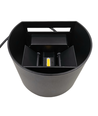 6W Wandlamp - IP65, Rond, RGB + CCT Tuya, Zwart, Up/down, Verstelbaar, Binnen / buiten, Incl. lichtbron