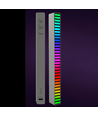 RGBIC muziek sync bureaulamp - 18cm, ingeb. batterij, Bluetooth