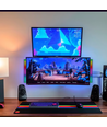 RGBIC muziek sync bureaulamp - 18cm, ingeb. batterij, Bluetooth