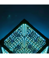 Infinity Cube 15x15 RGBIC - 3D-lichteffect, afstandsbediening, USB