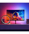 Slimme Cirkel RGBIC lamp - Ø20cm, Bluetooth, 5V USB