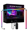 PC Sync LED-strip 24" scherm 3 zijden - RGBIC, USB, 60 LED/m
