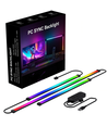 PC Sync LED-strip 24" scherm 3 zijden - RGBIC, USB, 60 LED/m