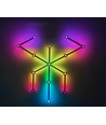Hexa-Light RGBIC complete set - 9 lichtstrips, wandmontage, Bluetooth-app, USB