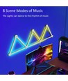 Hexa-Light RGBIC complete set - 9 lichtstrips, wandmontage, Bluetooth-app, USB, zwart